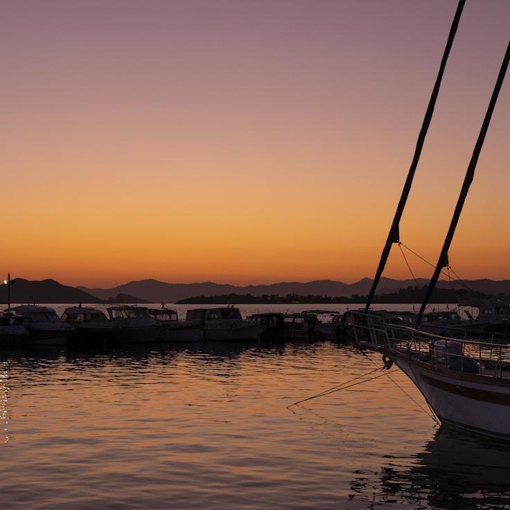 Yachting lifestyle snapshot