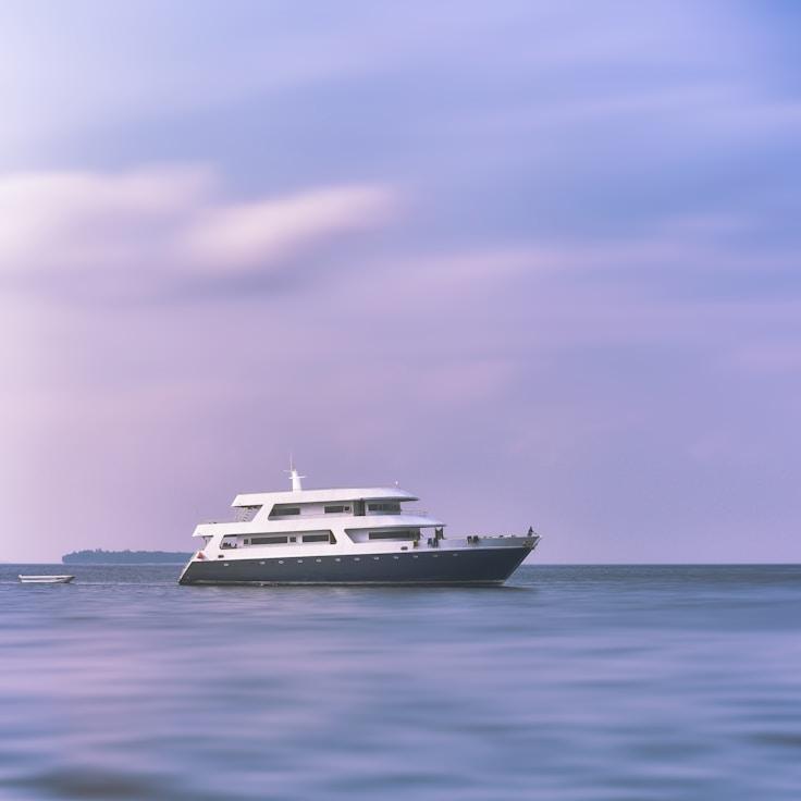 Gathering on a boat